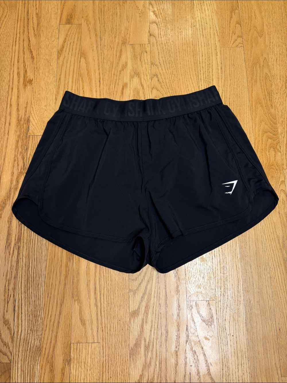 Gymshark black running shorts size L